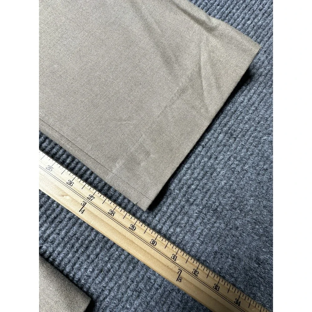 Banana Republic Pants‎ Mens 35x30 Beige Dress Slacks Stretch Flat Front Office